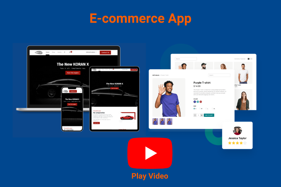 Website & E-Commerce — Odoo screenshot
